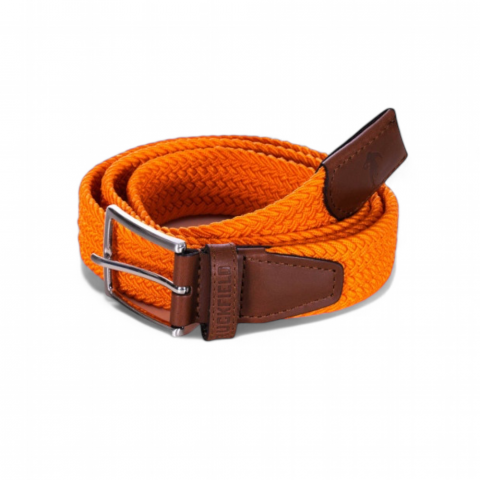 Orange stretch belt