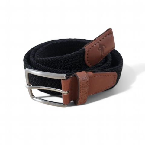 Black stretch belt