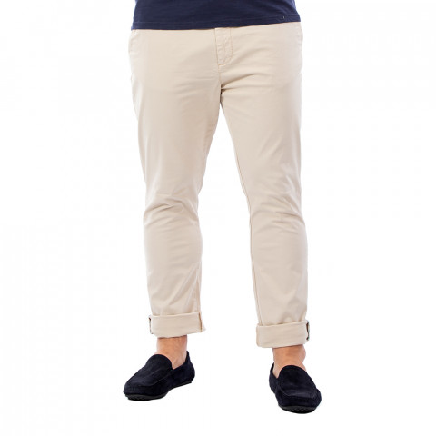 Men's beige chino pants