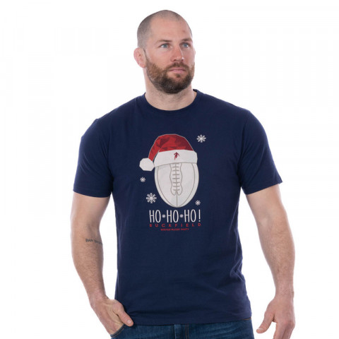 Ruckfield Christmas navy blue T-shirt