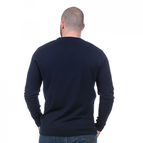 Navy blue essential sweater