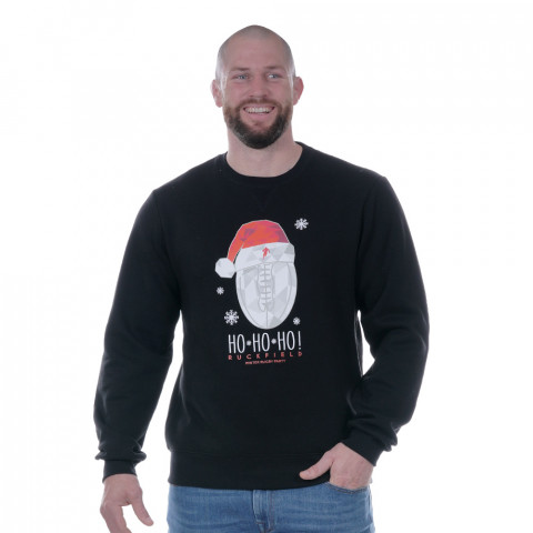 Black Ruckfield Christmas sweatshirt