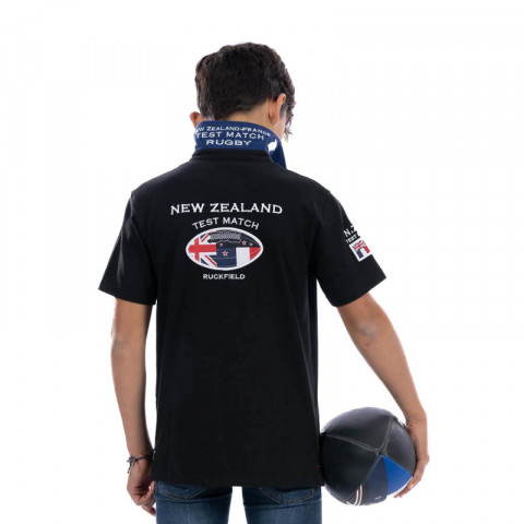 Black polo Test match Ruckfield child