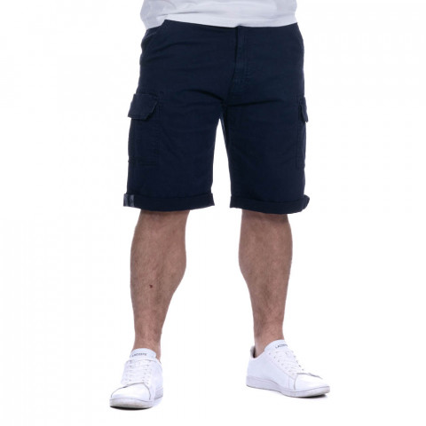 Ruckfield navy Cargo Bermuda shorts