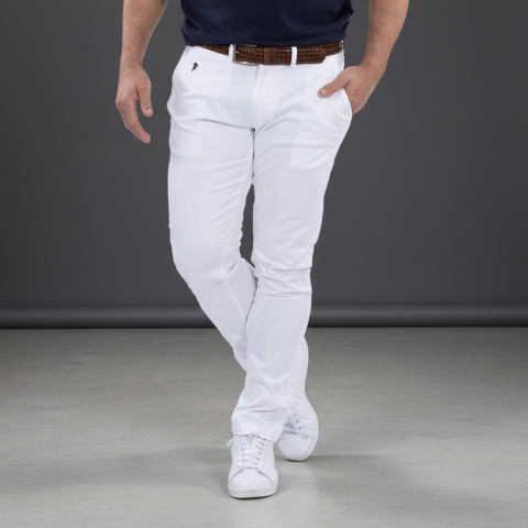 Ruckfield 577 white chino pants