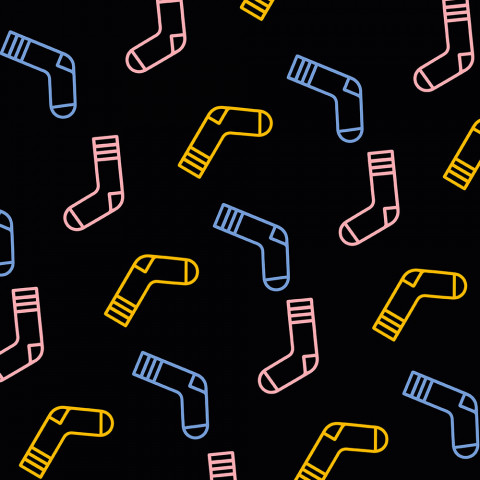 Dressing case for gift box S socks / I am your pair!