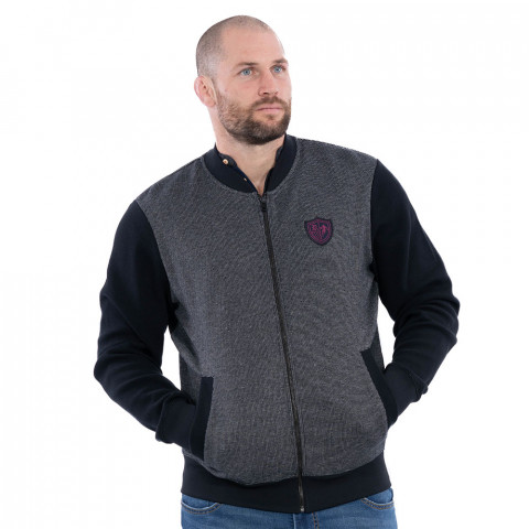 Ruckfield Rugby Elegance zip fleece jacket black