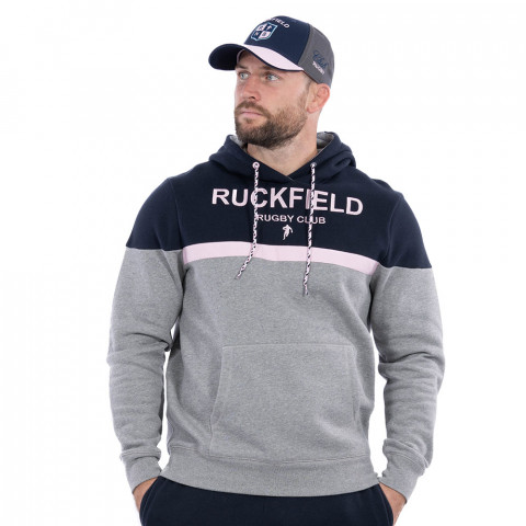 Ruckfield Rugby Club fleece sweatshirt dark grey