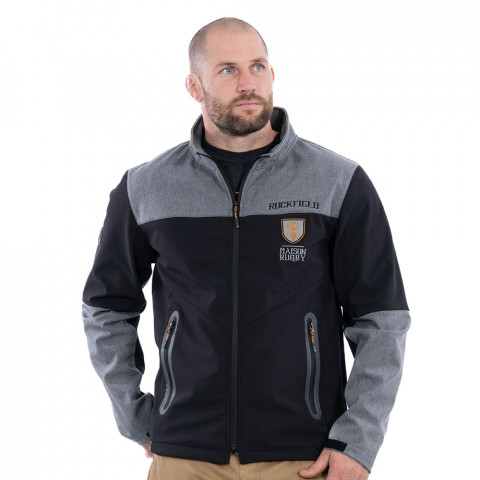 Softshell Ruckfield House of Rugby black