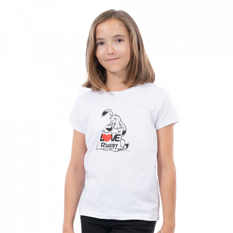 Girls' T-shirt Ruckfield X Asterix white