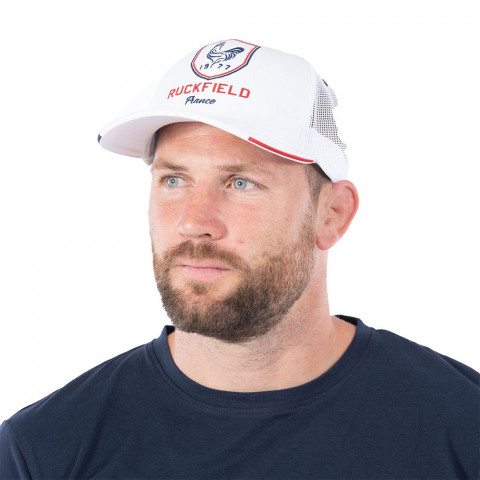 Ruckfield French Rugby Club cap white