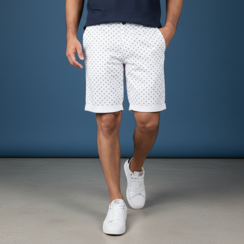 Ruckfield rugby shorts elegance white & blue