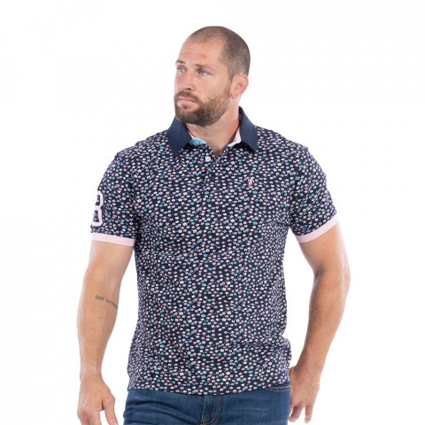 Rugby Club short-sleeved polo shirt 