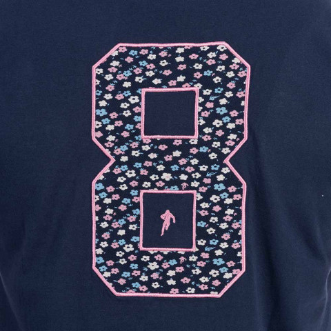 Ruckfield short-sleeved rugby club navy T-shirt