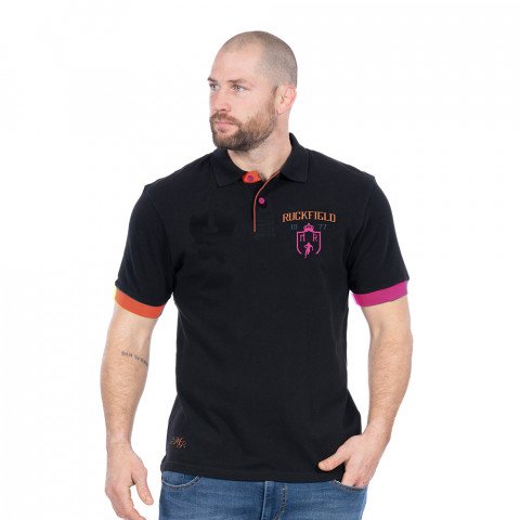 Ruckfield short-sleeved polo shirt House of Rugby heather grey