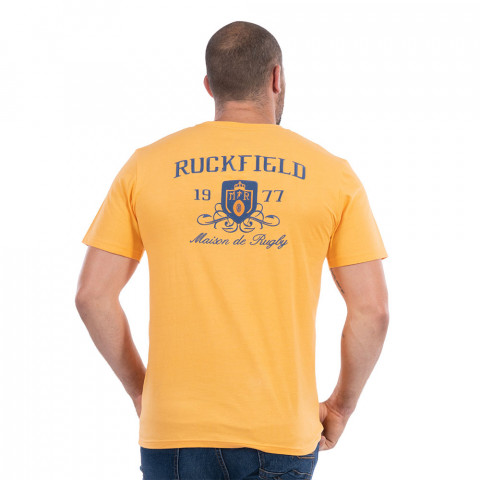 Ruckfield short-sleeved T-shirt House of Rugby orange