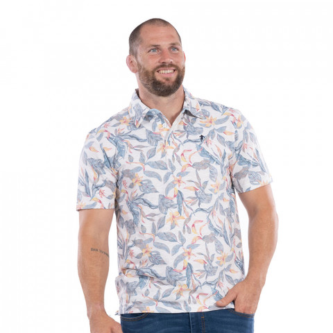 Short-sleeved polo shirt Ruckfield Jersey Palm beach.