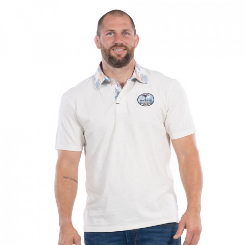 Short-sleeved slub polo shirt Ruckfield Palm beach