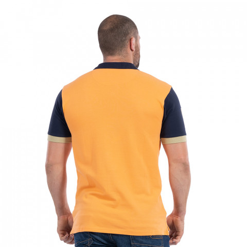Polo n°8 Ruckfield orange