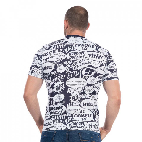 Ruckfield X Asterix short-sleeved comic strip T-shirt