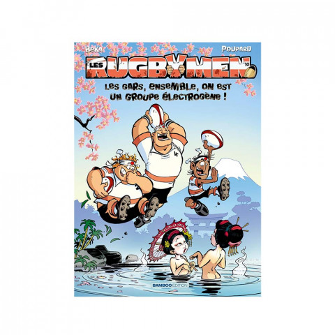 RUGBYMEN" COMIC BOOK VOLUME 10 LARGE FORMAT