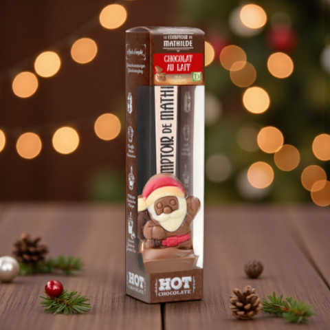 Hot Chocolate Milk Chocolate Santa Claus 30G