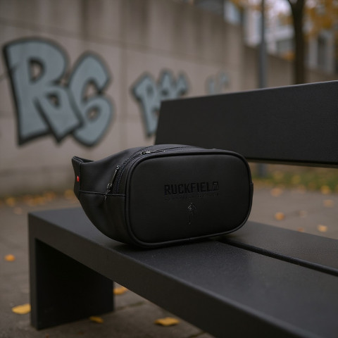 Ruckfield black fanny pack