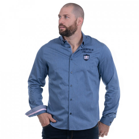 Ruckfield blue long-sleeve shirt 