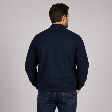 Ruckfield Elegance wool-blend jacket navy blue 