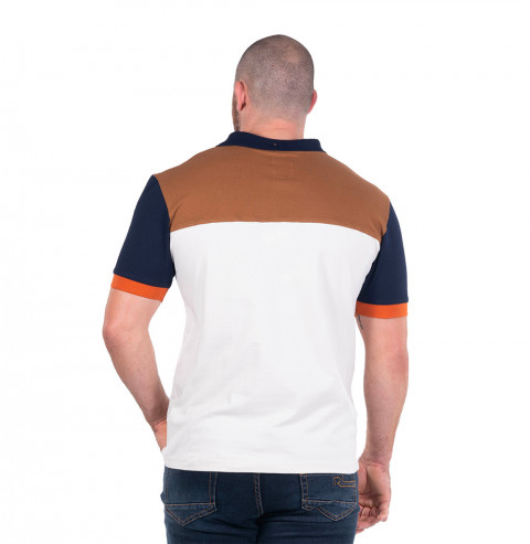 Polo Ruckfield Rugby elegance short-sleeved off-white