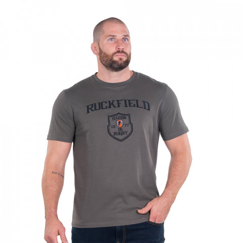 Dark grey Ruckfield T-shirt House of Rugby