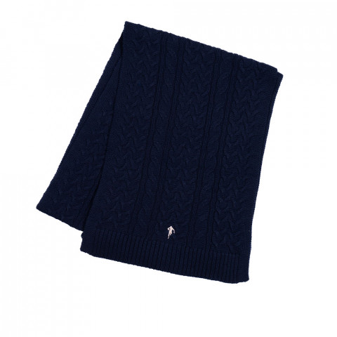 Ruckfield navy blue scarf