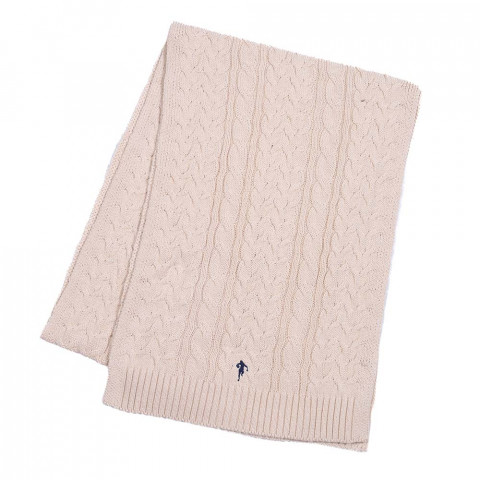Beige Ruckfield scarf 
