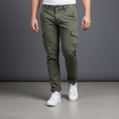 Ruckfield khaki cargo pants