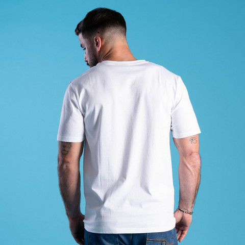 White Ruckfield Maori short-sleeved T-shirt