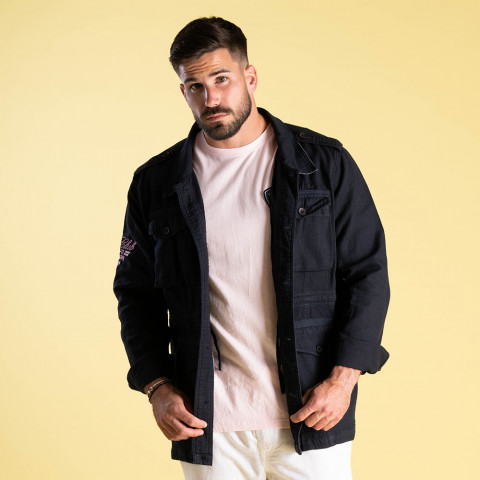 Saharienne Rugby Club navy blue