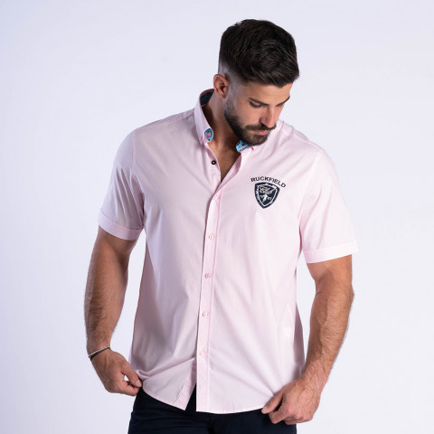 Ruckfield Rugby Club pink shirt