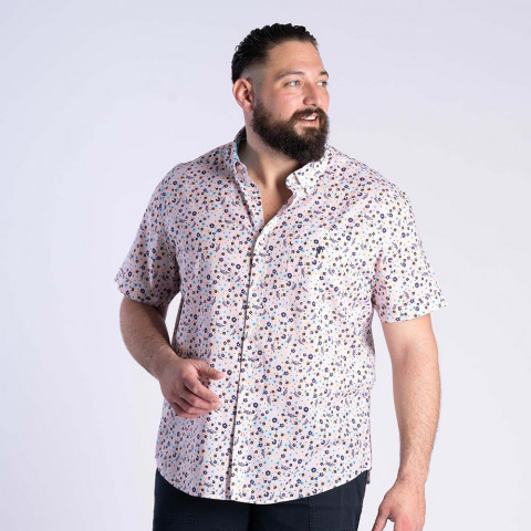 Ruckfield Rugby Club pink printed shirt