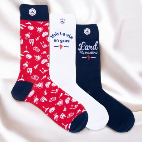 Pack of 3 Ruckfield socks 