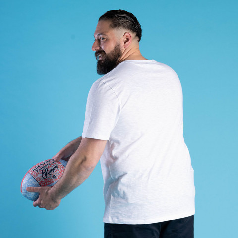 Ruckfield Flowers of Rugby T-shirt white