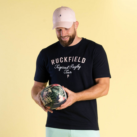 Ruckfield Tropical Rugby navy blue jersey T-shirt