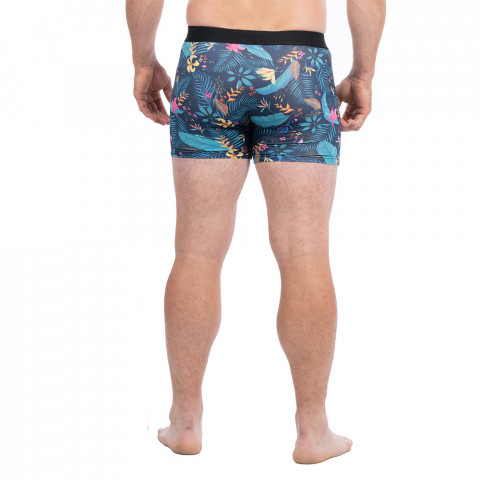 Ruckfield Tropical boxer shorts navy blue