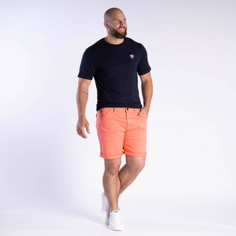 Coral Bermuda shorts Ruckfield Flowers of Rugby