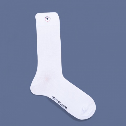 Plain white Ruckfield socks