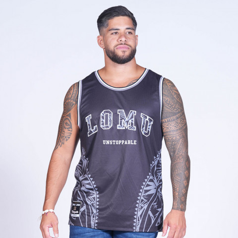 Jonah Lomu black tank top + free T-shirt