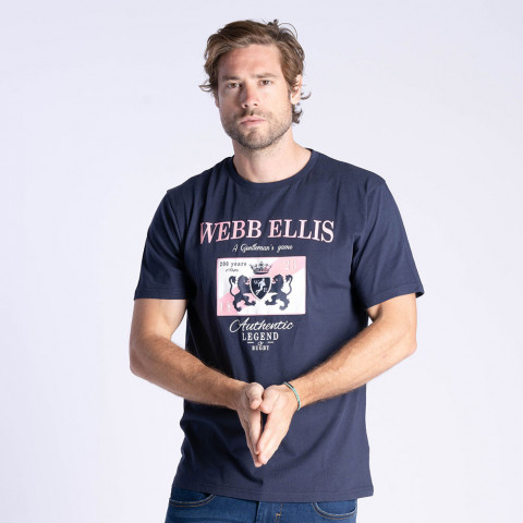 WEBB ELLIS Rugby Legend short-sleeved T-shirt navy blue
