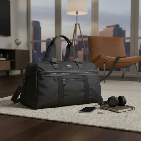 French Rugby Club travel bag black