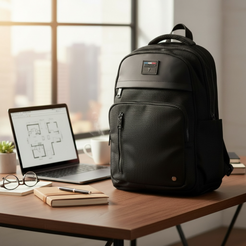 USB backpack French rugby club black 
