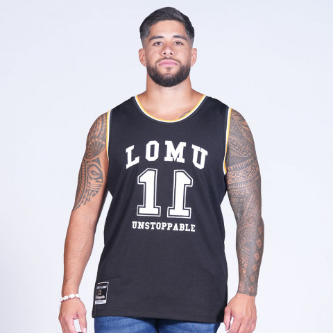 Jonah Lomu black tank top + free T-shirt