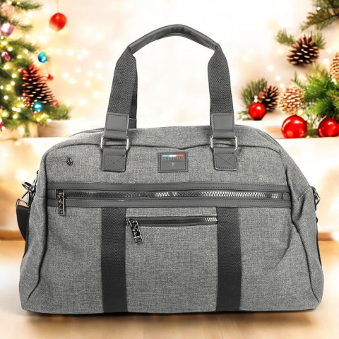 French Rugby Club travel bag grey 